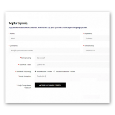 Opencart 3.x Form Eklentisi Opencart 3.x Form Eklentisi