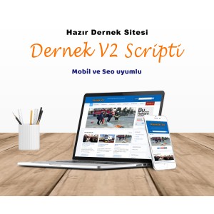 Dernek V2 – PHP 8.4 Uyumlu Hazır Dernek / Köy Sitesi