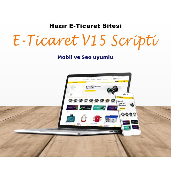 E-Ticaret Sitesi V15 - Ürün Tasarla Özelliği E-Ticaret Sitesi V15 - Ürün Tasarla Özelliği