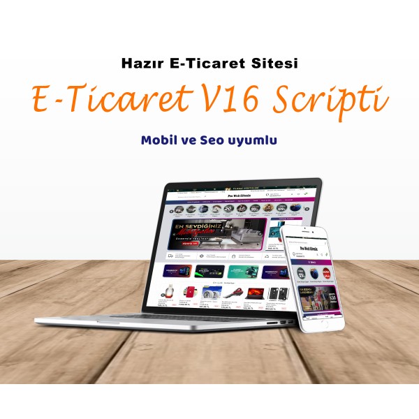 E-Ticaret Sitesi V16 E-Ticaret Sitesi V16