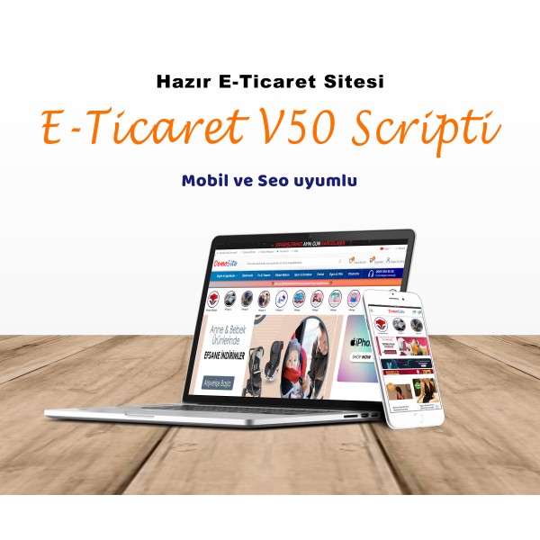 E-Ticaret Sitesi V50 - XML + Bayi E-Ticaret Sitesi V50 - XML + Bayi